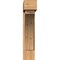 Ekena Millwork Thorton Block Smooth Bracket w/ Offset Brace, Western Red Cedar, 7 1/2"W x 30"D x 36"H BKT0806X30X36THR05SWR - alternate 2